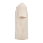 Unisex T-shirt van biologisch katoen regular fit 165g/m² Copacabana kleur beige derde weergave