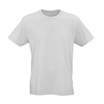 Unisex T-shirt van biologisch katoen regular fit 165g/m² Copacabana kleur lichtgrijs vooraanzicht