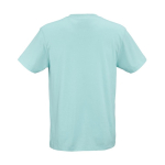 Unisex T-shirt van biologisch katoen regular fit 165g/m² Copacabana kleur lichtgroen achter weergave