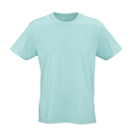 Unisex T-shirt van biologisch katoen regular fit 165g/m² Copacabana kleur lichtgroen vooraanzicht