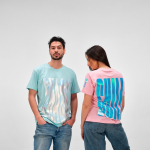 Unisex T-shirt van biologisch katoen regular fit 165g/m² Copacabana kleur lichtgroen vijfde weergave