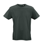 Unisex T-shirt van biologisch katoen regular fit 165g/m² Copacabana kleur donkergroen vooraanzicht