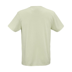 Unisex T-shirt van biologisch katoen regular fit 165g/m² Copacabana kleur pastel groen achter weergave