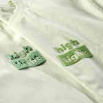 Unisex T-shirt van biologisch katoen regular fit 165g/m² Copacabana kleur pastel groen gedetailleerde weergave