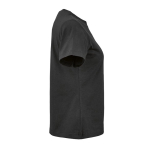 Dames T-shirt van biologisch ring-spun katoen 165 g/m² Copacabana kleur zwart tweede weergave