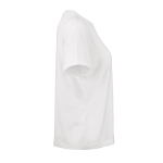 Dames T-shirt van biologisch ring-spun katoen 165 g/m² Copacabana kleur wit tweede weergave