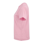 Dames T-shirt van biologisch ring-spun katoen 165 g/m² Copacabana kleur roze derde weergave