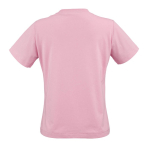 Dames T-shirt van biologisch ring-spun katoen 165 g/m² Copacabana kleur roze achter weergave