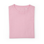 Dames T-shirt van biologisch ring-spun katoen 165 g/m² Copacabana kleur roze tweede vooraanzicht