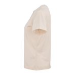 Dames T-shirt van biologisch ring-spun katoen 165 g/m² Copacabana kleur beige derde weergave
