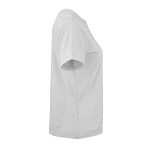Dames T-shirt van biologisch ring-spun katoen 165 g/m² Copacabana kleur lichtgrijs tweede weergave