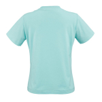 Dames T-shirt van biologisch ring-spun katoen 165 g/m² Copacabana kleur lichtgroen achter weergave