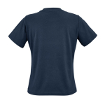 Dames T-shirt van biologisch ring-spun katoen 165 g/m² Copacabana kleur marineblauw achter weergave