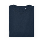 Dames T-shirt van biologisch ring-spun katoen 165 g/m² Copacabana kleur marineblauw tweede vooraanzicht