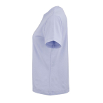 Dames T-shirt van biologisch ring-spun katoen 165 g/m² Copacabana kleur pastel blauw derde weergave