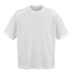 Unisex oversize T-shirt van biologisch katoen 240 g/m² Paloma kleur wit vooraanzicht