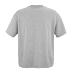 Unisex oversize T-shirt van biologisch katoen 240 g/m² Paloma kleur gemarmerd grijs achter weergave