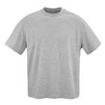 Unisex oversize T-shirt van biologisch katoen 240 g/m² Paloma kleur gemarmerd grijs vooraanzicht