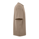 Unisex oversize T-shirt van biologisch katoen 240 g/m² Paloma kleur lichtbruin tweede weergave