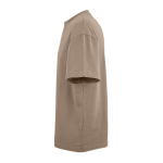Unisex oversize T-shirt van biologisch katoen 240 g/m² Paloma kleur lichtbruin derde weergave