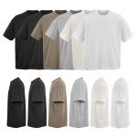 Unisex oversize T-shirt van biologisch katoen 240 g/m² Paloma