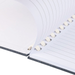 A5 gelijnd notitieboek van plastic met elastische sluiting tiende weergave