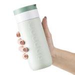 Roestvrijstalen thermobeker met anti-lekmechanisme Dopper 400 ml kleur bosgroen tweede weergave
