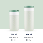 Roestvrijstalen thermobeker met anti-lekmechanisme Dopper 400 ml kleur bosgroen zevende weergave