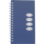 Zakagenda met weekoverzicht en FSC®-certificering kleur blauw eerste weergave