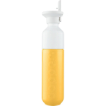 Roestvrijstalen fles met rietje Dopper Original 450 ml kleur geel eerste weergave