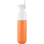 Roestvrijstalen fles met rietje Dopper Original 450 ml kleur oranje eerste weergave