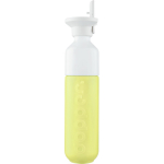 Roestvrijstalen fles met rietje Dopper Original 450 ml kleur lichtgeel eerste weergave