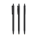Plastic balpen met klikmechanisme en blauwe inkt Clic Stic BIC® kleur zwart