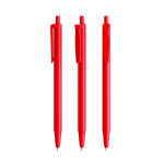 Plastic balpen met klikmechanisme en blauwe inkt Clic Stic BIC® kleur rood