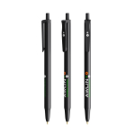 Plastic pen met klikmechanisme en zwarte inkt Clic Stic BIC® kleur zwart