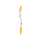 Plastic balpen met intrekbare drukknop en zwarte inkt BIC® met afdrukgebied