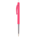 Intrekbare, ergonomische kunststof pen met blauwe inkt BIC®