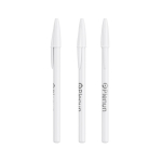 Plastic pen met klassieke dop en blauwe inkt Style BIC®