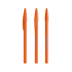 Plastic pen met klassieke dop en blauwe inkt Style BIC®