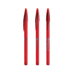 Plastic pen met klassieke dop en blauwe inkt Style BIC®