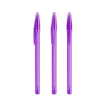 Plastic pen met klassieke dop en blauwe inkt Style BIC®