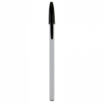 Plastic pen met klassieke dop en blauwe inkt Style BIC®