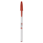 Plastic pen met klassieke dop en blauwe inkt Style BIC®