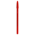 Plastic pen met klassieke dop en blauwe inkt Style BIC®