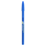 Plastic pen met klassieke dop en blauwe inkt Style BIC®