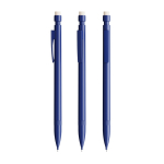 Navulbaar kunststof vulpotlood met gum en 2 stiften van 0,7 mm BIC® kleur marineblauw