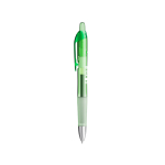 Intrekbare plastic pen met zwarte inkt Intensity® Gel Clic BIC® met afdrukgebied