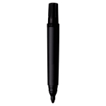 Permanente marker van gerecycled kunststof met zwarte inkt BIC® kleur zwart