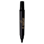Permanente marker van gerecycled kunststof met zwarte inkt BIC® kleur zwart