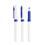 Permanente kunststof marker met snel drogende inkt BIC® kleur blauw